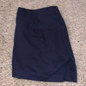 Solid navy Merona shorts